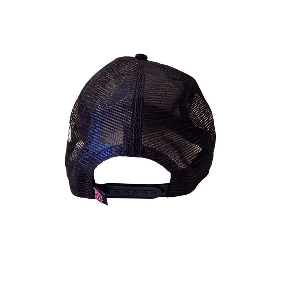 Boston Red Sox Snapback Hat Navy BOS New Era One Size Fits Most NWT Net Back Tru - Picture 3 of 8